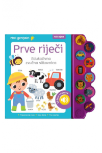 Mali genijalci - prve riječi (Slikovnica) - naslovnica