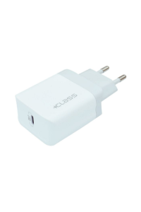 Kućni punjač + Class USB-C PD 20W brzi 220V bijeli - slika proizvoda