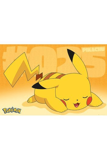 Pokemon - Pikachu Asleep - Poster (91.5X61) - slika proizvoda