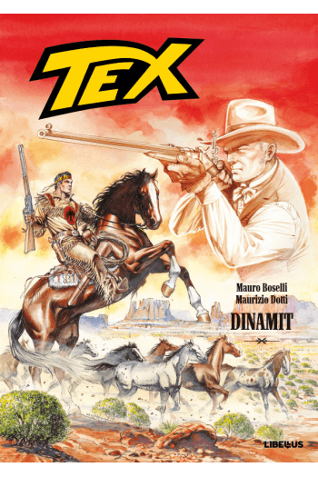 Tex Willer album 18 - Dinamit (Strip) - naslovnica