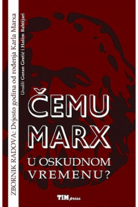 Čemu Marx u oskudnom vremenu? - naslovnica