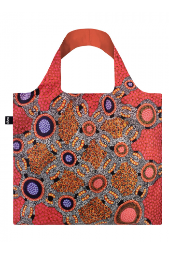 Loqi  Jl.Wd - Jennifer Napaljarri Lewis - Water Dreaming Pink Recycled Bag - slika proizvoda
