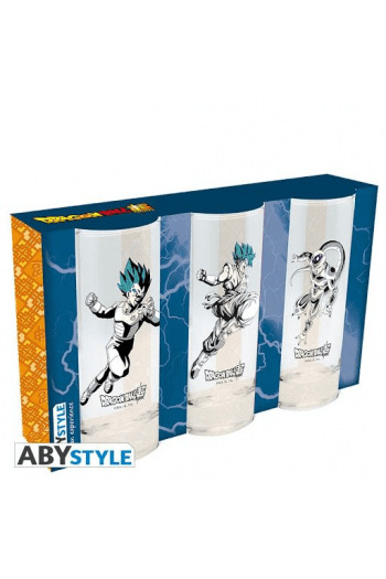 DRAGON BALL SUPER - 3 glasses set - slika proizvoda