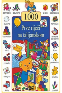 1000 prvih riječi na talijanskom - naslovnica