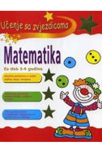Matematika za dob 3-4 godine - naslovnica