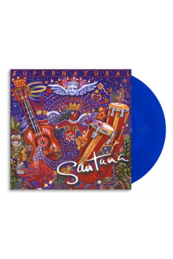 Santana - Supernatural (25Th Anniversary Limited Blue Vinyl) LP - omot