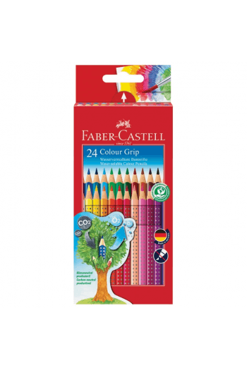 Boje drvene  24boje Grip 2001 Faber Castell 112424 ~ 1/3/60 - slika proizvoda