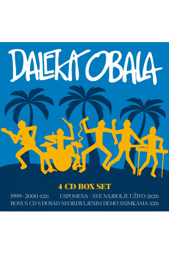 Daleka Obala - Deluxe 4 Cd Box Set CD - omot