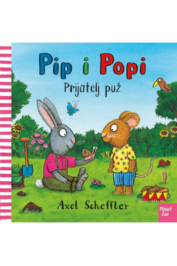 Pip i Popi: Prijatelj puž (Slikovnica) - naslovnica