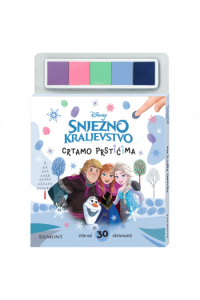 Snježno kraljevstvo: Crtamo prstićima - naslovnica