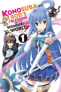 Konosuba: Gods Blessing on This Wonderful World!, Vol. 01 (Manga) - naslovnica