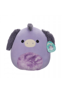 SQU: SQUishmallows 30cm W19 - Deacon - Ljubičasti Magarac S Tie-Dye Trbuhom - slika proizvoda