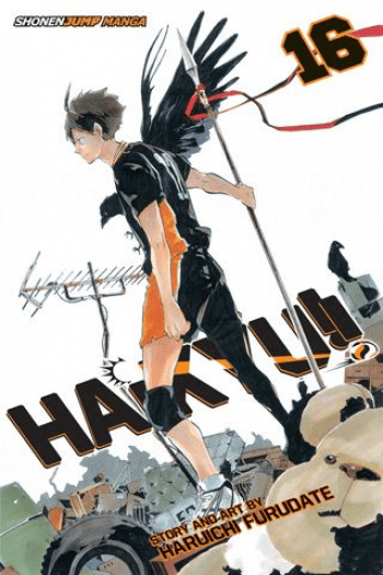 Haikyu!!, Vol. 16 (Manga) - naslovnica
