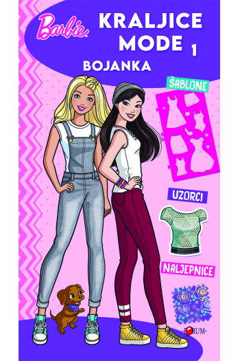 Barbie kraljice mode 1 - naslovnica