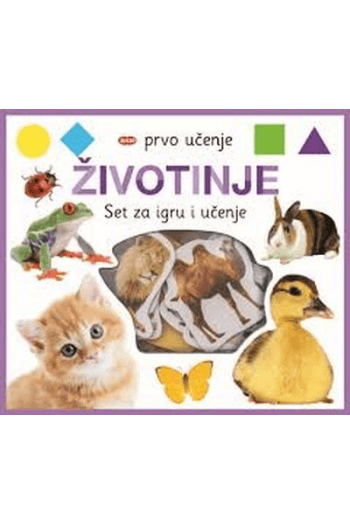 Prvo učenje : Životinje (Slikovnica) - naslovnica