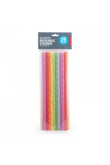 Rainbow Reusable Straws - slika proizvoda