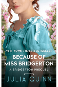 Because of Miss Bridgerton - naslovnica