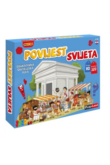 Društvena igra Playland povijest svijeta - slika proizvoda