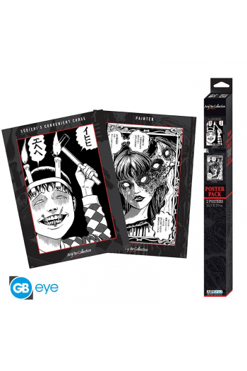 Junji Ito - Set 2 Chibi Posters - Souichi And Tomie (52 x 38) - slika proizvoda
