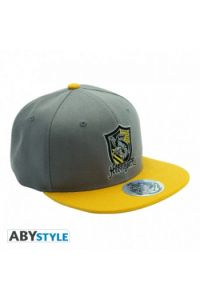 HARRY POTTER - Snapback Cap - Grey & Yellow - Hufflepuff - slika proizvoda