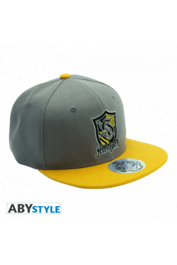 HARRY POTTER - Snapback Cap - Grey & Yellow - Hufflepuff - slika proizvoda