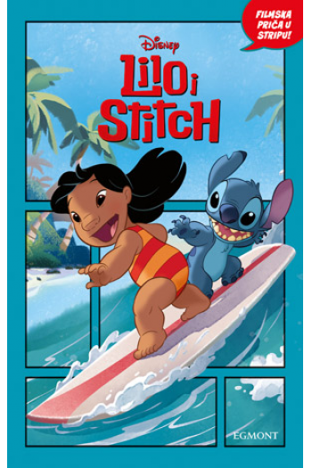 Lilo i Stitch: Filmska priča u stripu - naslovnica