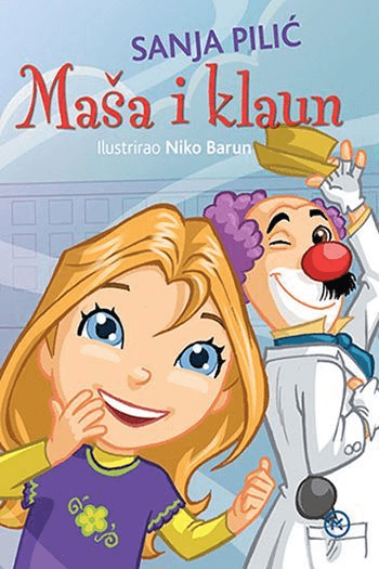 Maša i klaun - naslovnica