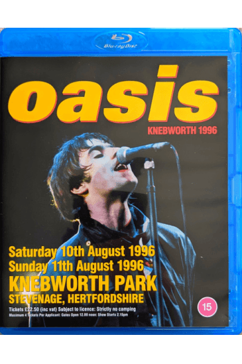 Oasis - Oasis Knebworth 1996 BD - omot