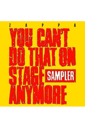 Frank Zappa - You Can'T Do That On Stage LP - omot