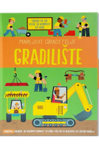 Marljivi graditelji: Gradilište 3D (Slikovnica) - naslovnica