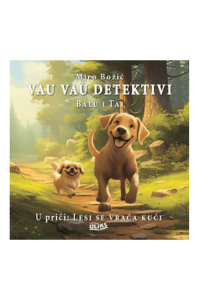 Vau Vau detektivi: Lesi se vraća kući (Slikovnica) - naslovnica