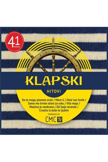 Razni izvođači - Klapski hitovi CD - omot