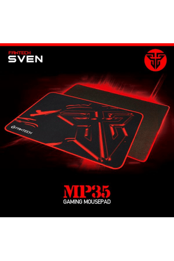 Podloga za miš Fantech Fantech 350x250x4mm Sven MP35 crni - slika proizvoda