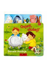 Osjeti, Slušaj! Domaće Životinje - zvučna slikovnica - naslovnica