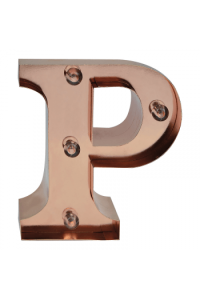 Mini lampica slovo P