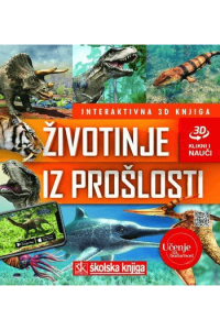 Životinje iz prošlosti - interaktivna 3D knjiga - naslovnica