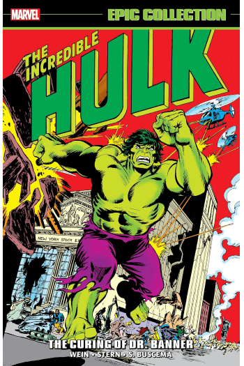 Incredible Hulk Epic Collection: The Curing Of Dr. Banner (Strip) - naslovnica