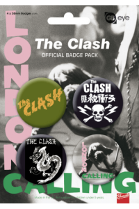 Clash- London calling bedževi set - slika proizvoda