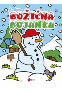 Čudesna Božićna bojanka 1 - naslovnica