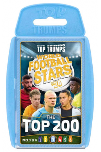 TOP TRUMPS – WORLD FOOTBALL STARS 200 PACK 3 - slika proizvoda