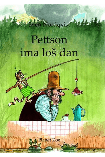 Pettson i Findus: Pettson ima loš dan (Slikovnica) - naslovnica