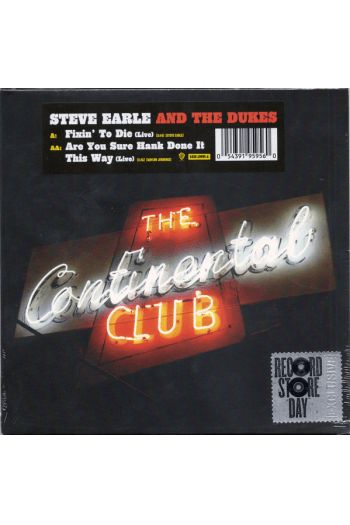 Steve Earle, Steve Earle & The Dukes, The Dukes - The Continental Club (Live) LP - omot