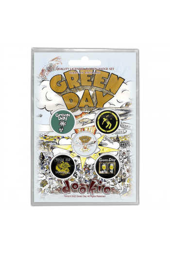 Green Day - Dookie bedževi set - slika proizvoda