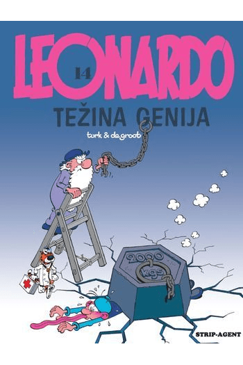 Leonardo 14: Težina genija (Strip) - naslovnica