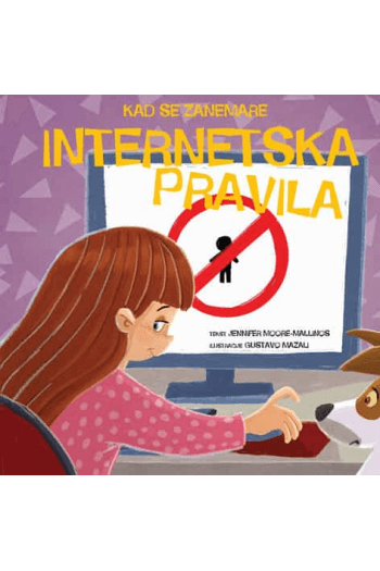Kad se zanemare internetska pravila (Slikovnica) - naslovnica