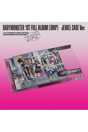 BABYMONSTER - 1St Full Album [Drip] Jewel Case Ver. CD - omot