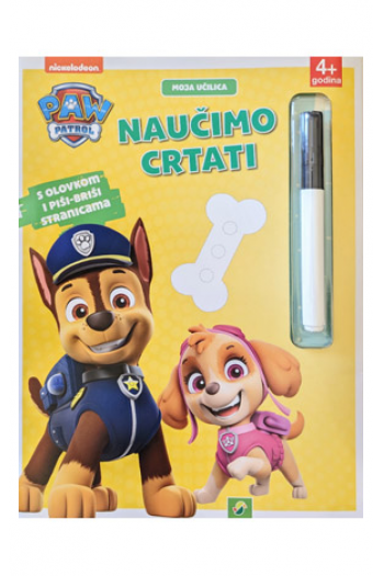Paw Patrol - naučimo crtati (Slikovnica) - naslovnica