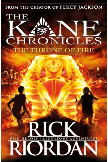 The Throne of Fire (Kane Chronicles #02) - naslovnica