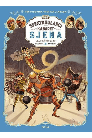 Spektakularci 01: Kabaret sjena (Strip) - naslovnica