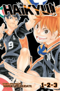 Haikyu!! (3-In-1 Edition), Vol. 01 (Manga) - naslovnica